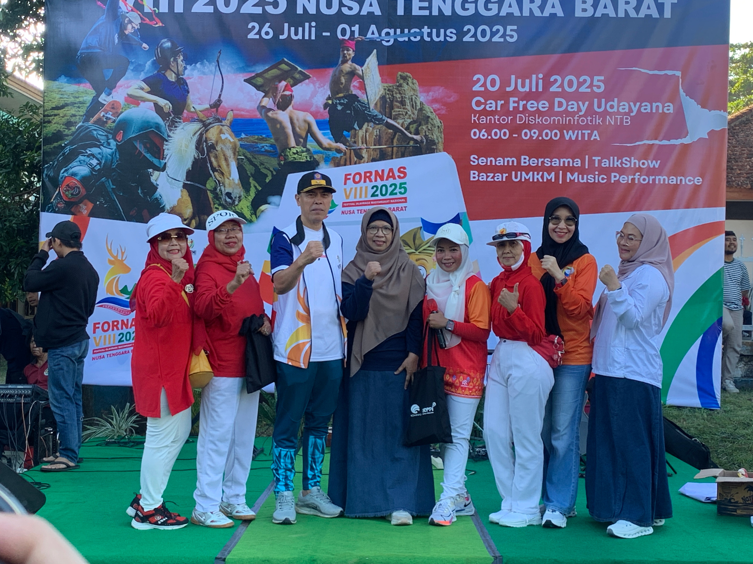 RSJ Mutiara Sukma turut meramaikan Acara Gebyar FORNAS 2025